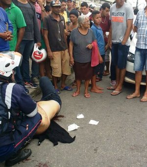 [Vídeo] Casal sofre atentado à bala em meio ao trânsito de Arapiraca