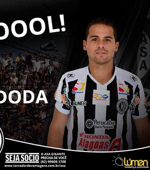 Doda marca seu primeiro gol, ASA vence Coruripe e fica com a liderança do grupo B