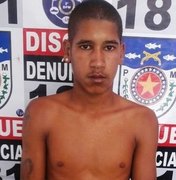 Jovem é preso com rifle, sete munições e drogas em Ibateguara