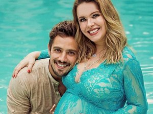 Mariana Bridi dá à luz Valentim, filho com Rafael Cardoso: 'transbordando alegria'