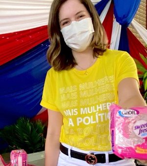 Lei de Cibele Moura sobre distribuição de absorventes será cumprida em Alagoas