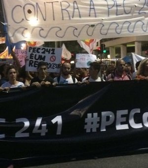 Entidades realizarão ato de protesto contra a PEC 241 em Maceió