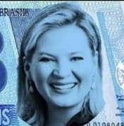 Eduardo Bolsonaro posta foto com rosto de Joice em cédula de R$ 3 