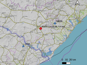 A terra tremeu em Arapiraca nesta sexta (24), informa Laboratório Sismológico da UFRN