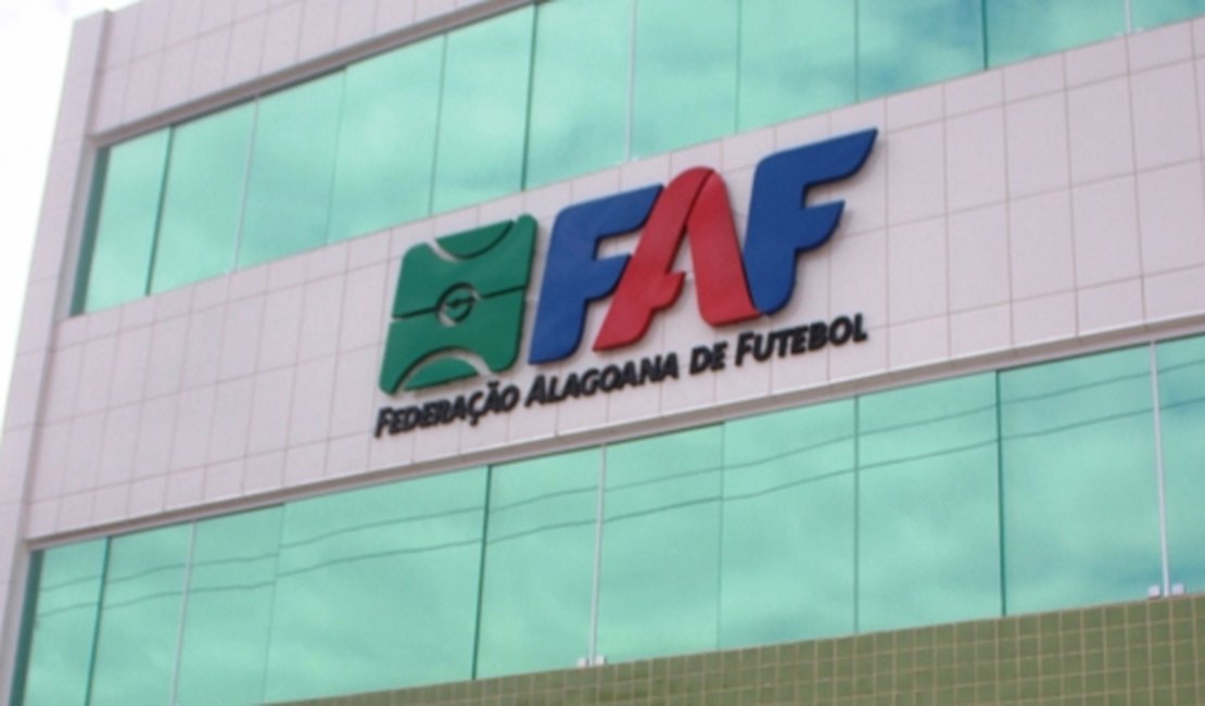 Federação Alagoana de Futebol entra em recesso a partir de sexta-feira
