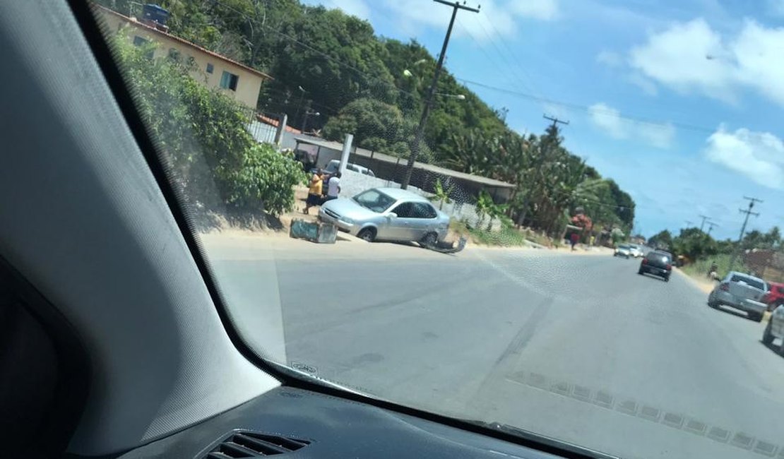 Acidente de trânsito é registrado na rodovia AL 101 Norte