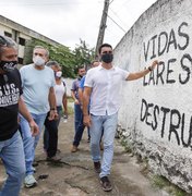 JHC inicia campanha eleitoral com ato simbólico no bairro do Pinheiro, em Maceió