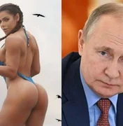 Ex-Miss Bumbum relembra investida de Vladimir Putin em visita à Rússia