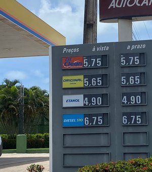 Preço da gasolina em Maragogi supera Porto Calvo e Japaratinga
