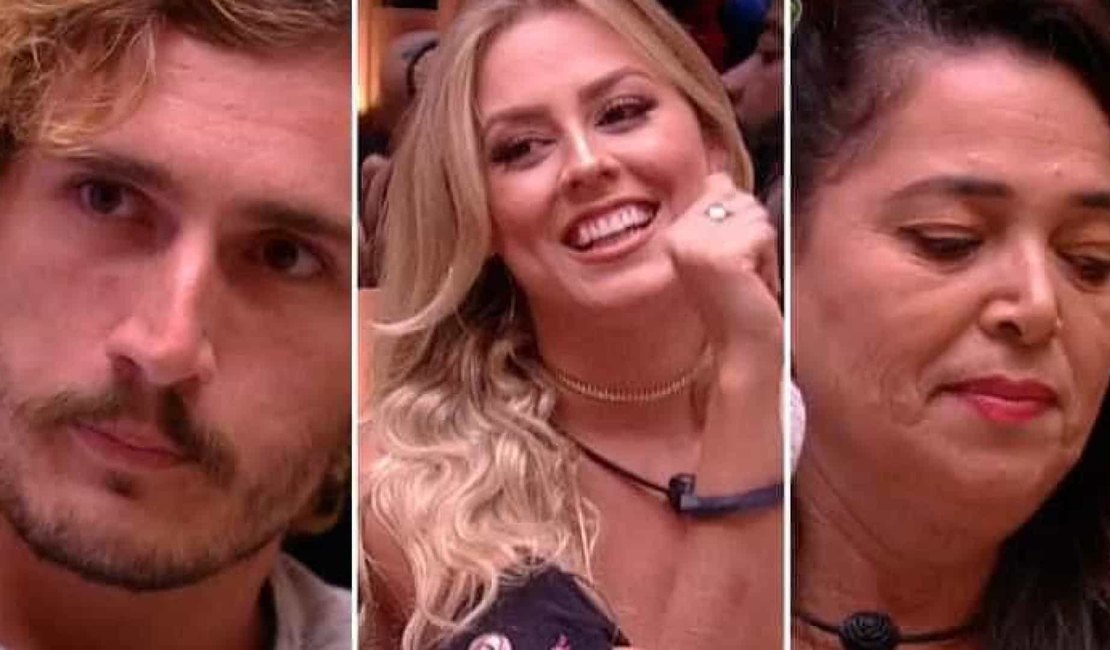 Alan, Isabella e Tereza foram novo paredão do BBB19