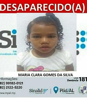 Alagoas tem pelo menos 2.264 menores desaparecidos