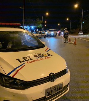 Lei Seca: Três operações acontecem em Maceió e 27 motoristas são autuados por embriaguez