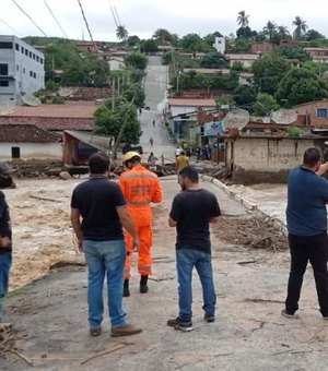 Após chuvas, governo federal reconhece situação de emergência de 48 cidades