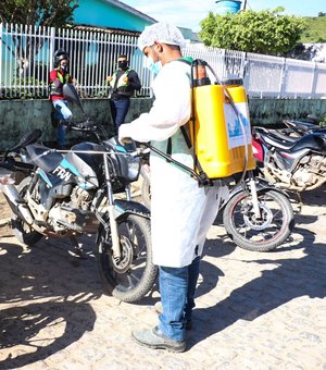 São José da Laje: SMS testa motoristas dos transportes intermunicipais e higieniza veículos