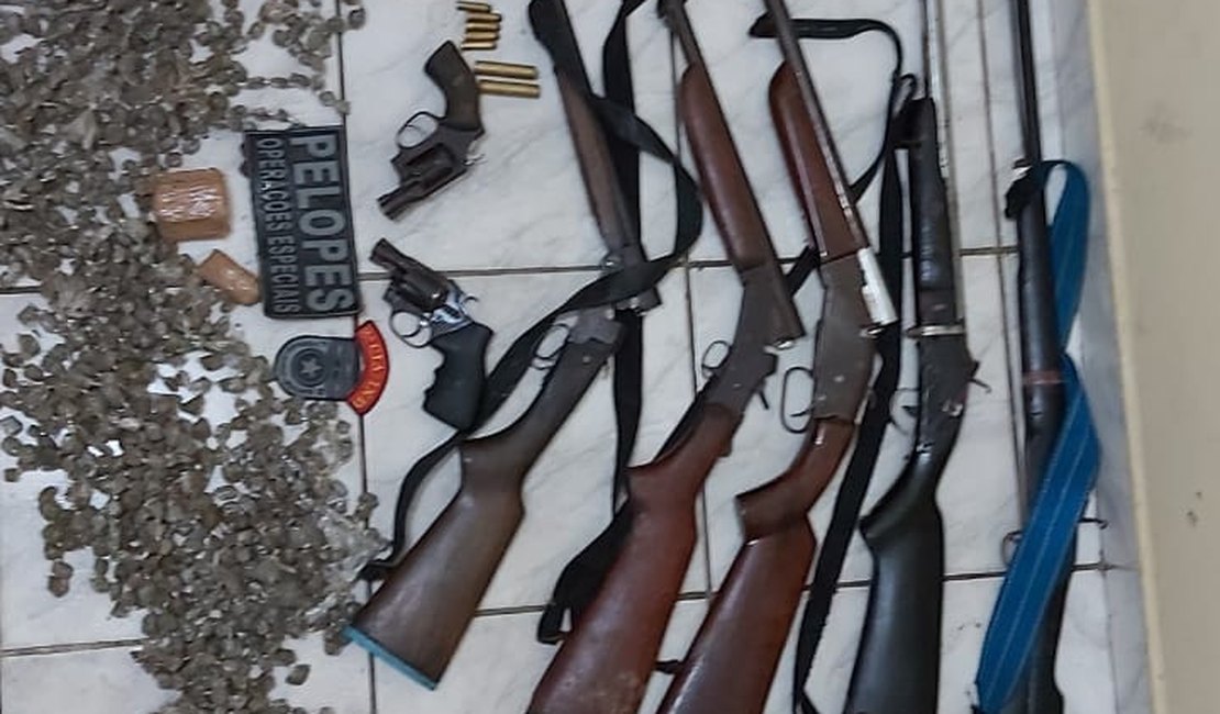 Polícia alcança marca histórica em apreensão de armas na Mata Norte