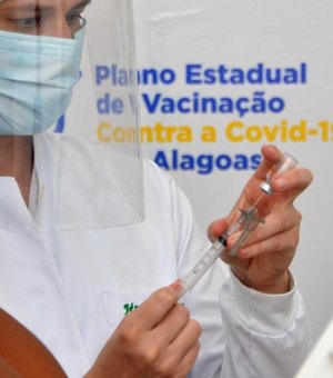 Mais de 660 mil doses das vacinas contra a Covid-19 foram aplicadas em Alagoas