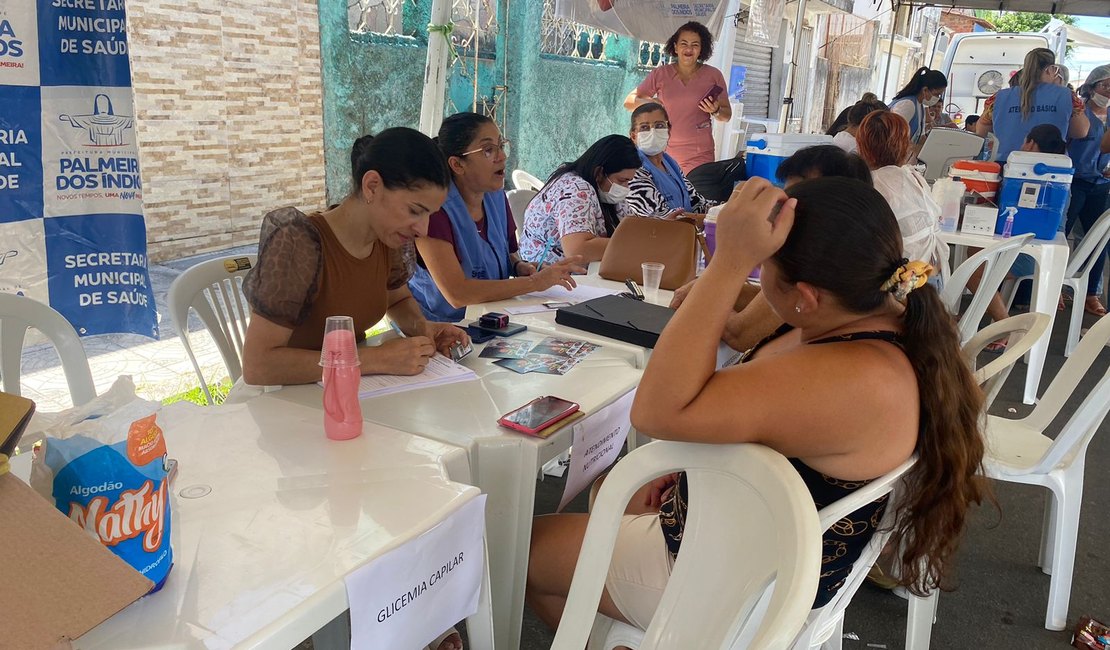 Prefeitura de Palmeira dos Índios realiza mutirão com atendimentos de saúde