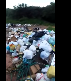 Após dois meses de serviço parado, coleta de lixo é retomada em loteamento na Serraria