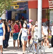 Vendas no comércio em Alagoas crescem 9,5% no mês de julho, diz IBGE