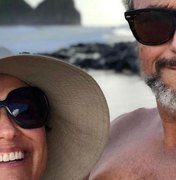 Sandra Annenberg se declara ao marido, Ernesto Paglia: ''Amor da minha vida''