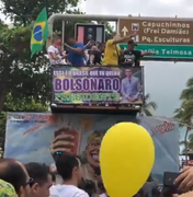 Ato pró-Bolsonaro em Recife tem música que compara feministas a cadelas