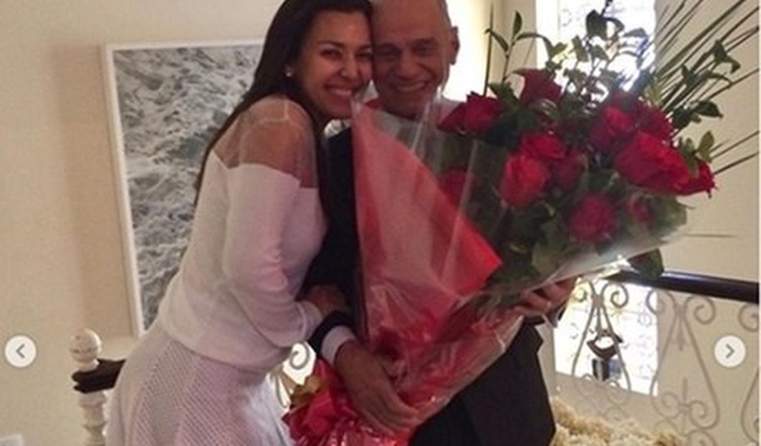 Doce Veruska se emociona em post de 1 ano da morte de Boechat