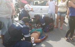 Jovem sofre acidente de cinquentinha em Arapiraca