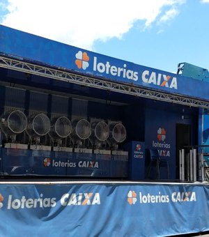 Caminhão da Sorte está em Arapiraca para o sorteio da Mega-Sena de hoje (31)