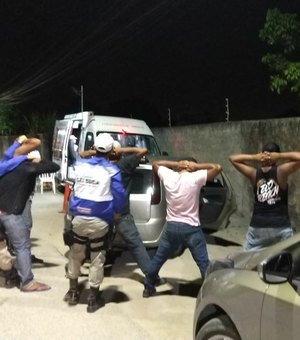 Operação Lei Seca prende quatro condutores por embriaguez, em Rio Largo