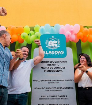 Governador Paulo Dantas inaugura Creche CRIA em Campestre