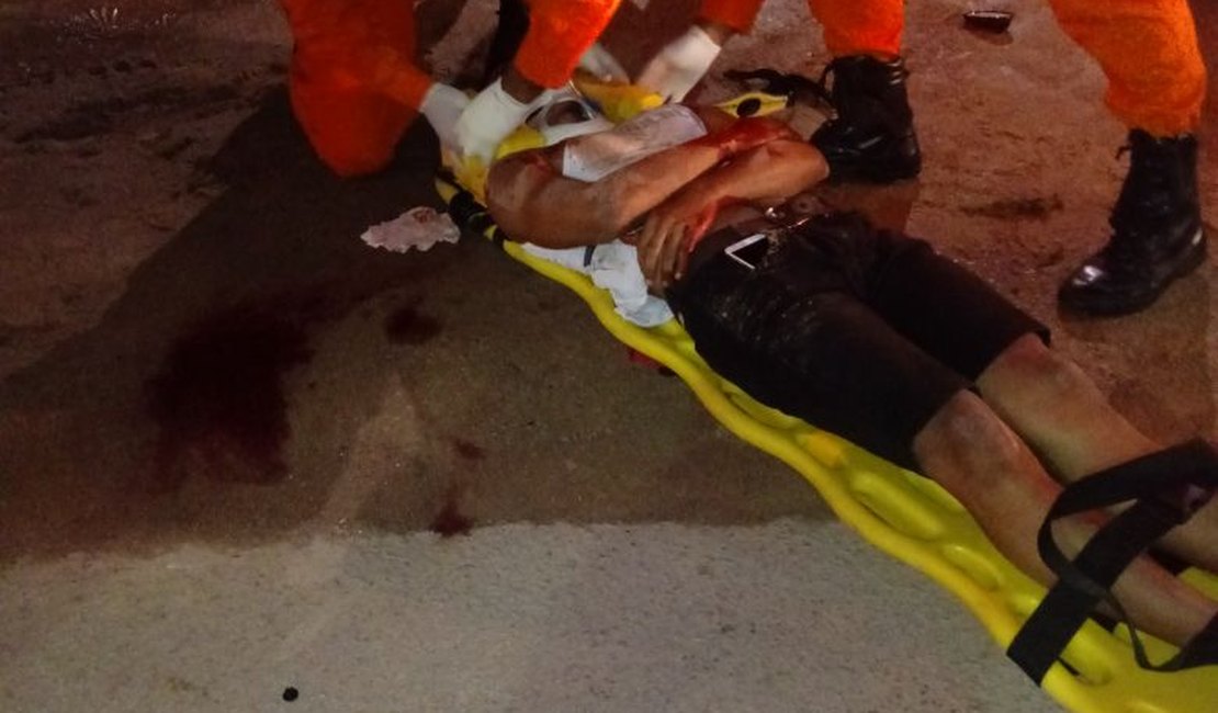 Colisão frontal de cinquentinhas deixa feridos em Maragogi