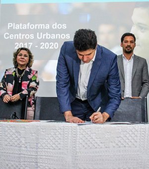 Prefeito Rui Palmeira renova parceria com Unicef