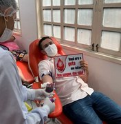 HE do Agreste firma parceria com o Hemoal Arapiraca com Campanha sobre doação de sangue