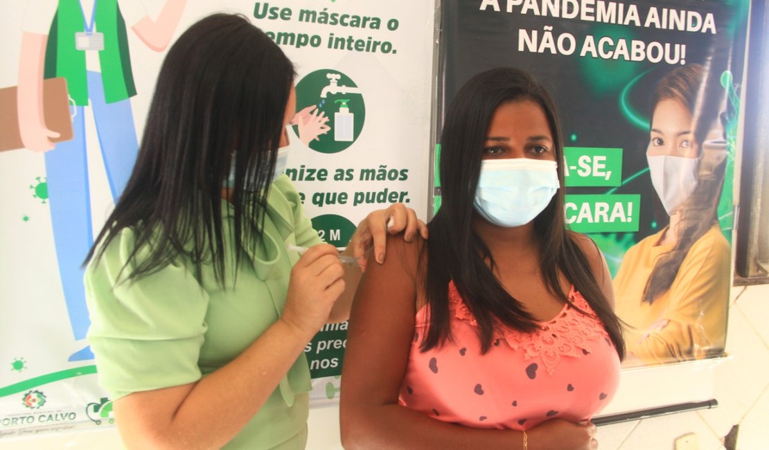 Vacinação contra covid-19 avança em Porto Calvo