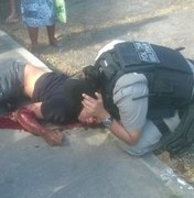Em Alagoas, urubu colide em capacete de motoqueiro e causa grave acidente