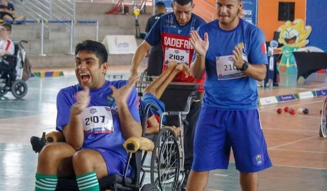 Atleta de Maragogi conquista medalha de ouro em Campeonato de Bocha Paralímpica