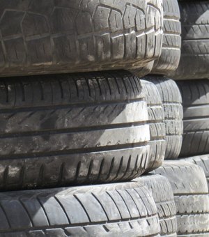 Limpeza urbana: saiba como descartar um pneu sem uso