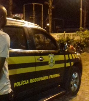 Foragido da justiça da Bahia é preso pela PRF em rodovia de Alagoas 
