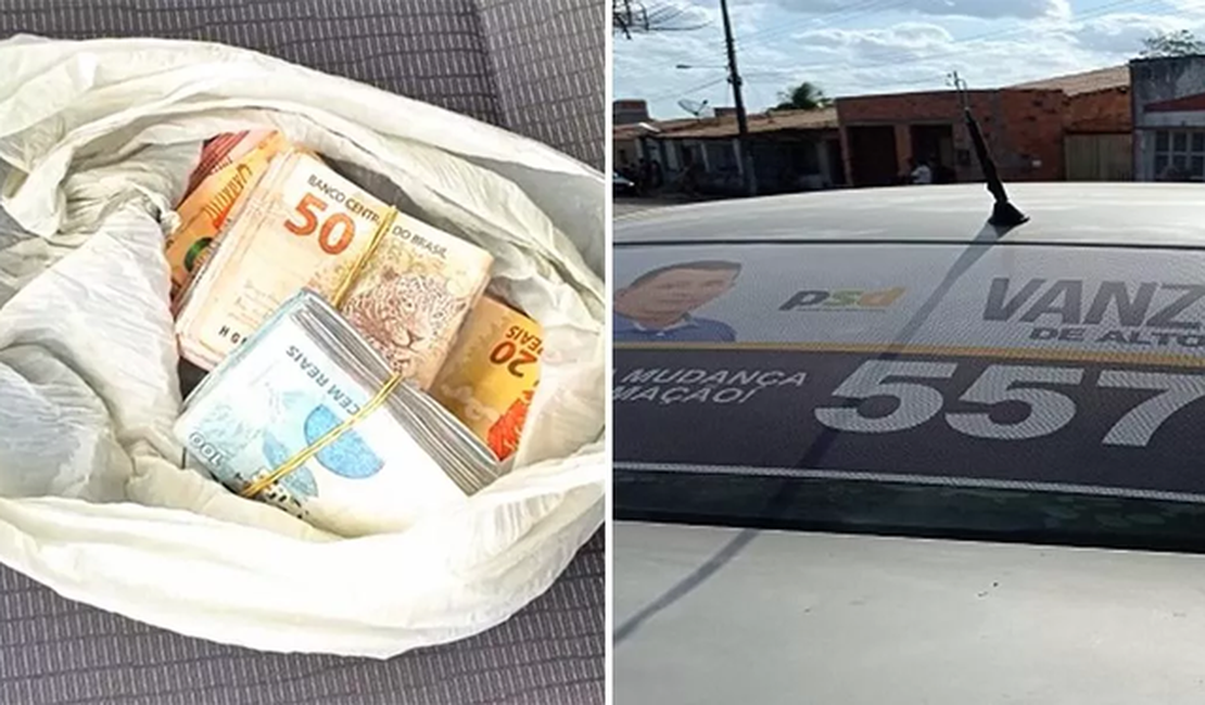 Candidato a vereador é preso com mais de R$ 15 mil na cueca
