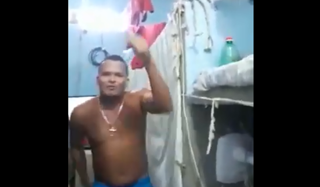 [Vídeo] Detento grava vídeo dançando reggae no Baldomero Cavalcante