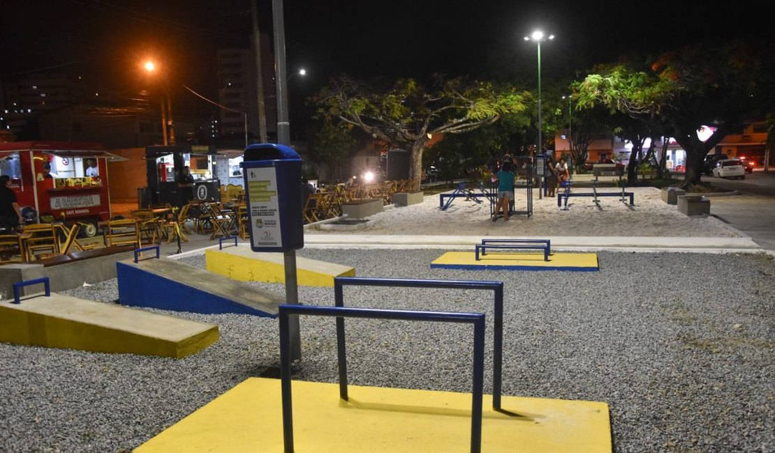 Praça é revitalizada e entregue a população do Santo Eduardo
