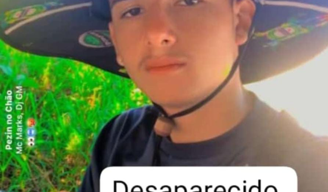 Jovem de 17 está desaparecido e amigos pedem ajuda para encontrá-lo