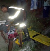 Colisão entre carro e motocicleta deixa um ferido em São Miguel dos Campos