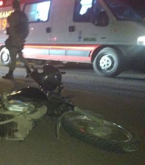 Mototaxi clandestino provoca acidente no Zélia Barbosa em Arapiraca