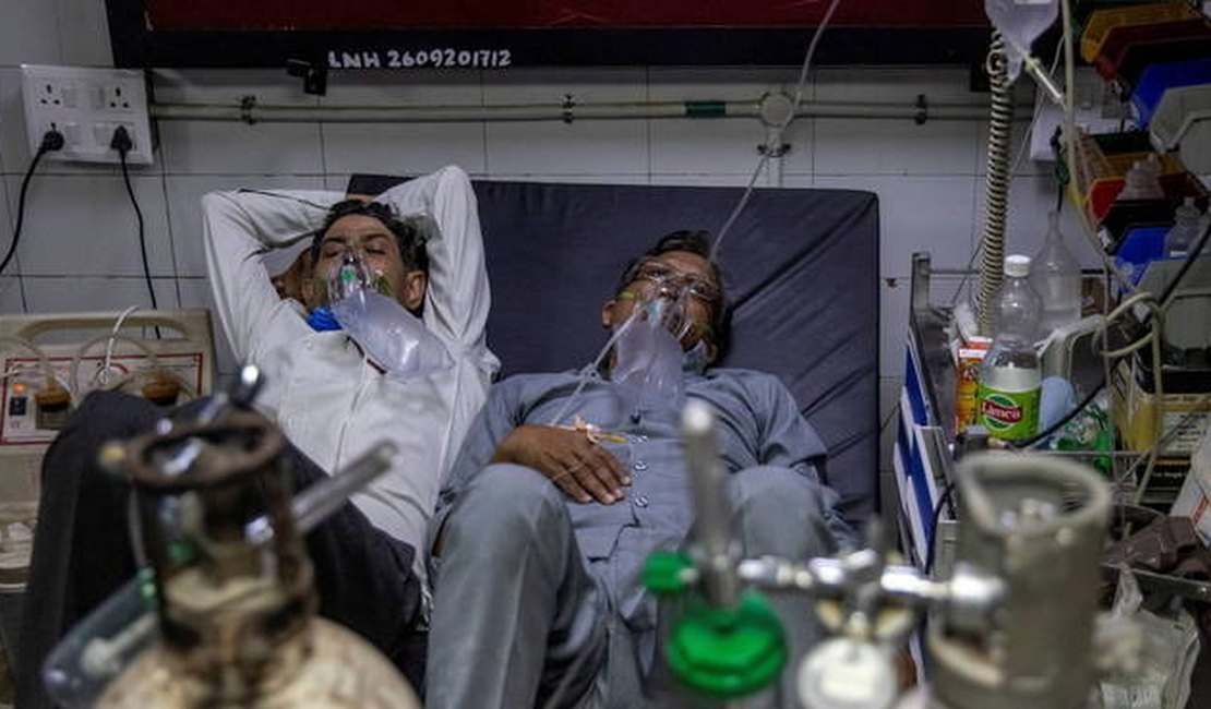 Índia supera 20 milhões de casos de covid com caos nos hospitais