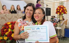 Entrega do certificado Mulheres Mil no município de Teotônio Vilela