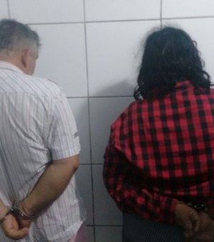 Após ser denunciado, casal é preso por envolvimento com trafico de drogas em Maceió