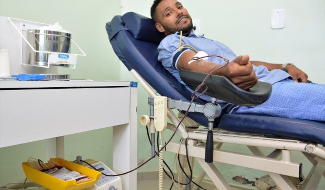 Hemoal não irá abrir para doação de sangue no feriado do Dia do Trabalhador