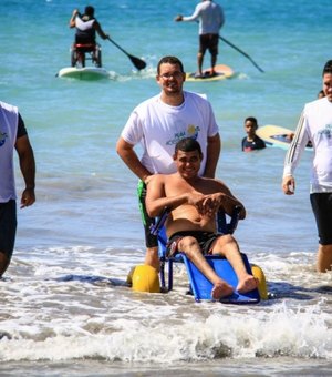 Inclusão: Prefeitura de Maceió promove 'Praia Acessível' neste sábado