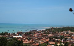 Vista da Praia de Maragogi: a mais visitada do litoral Norte